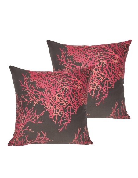 DONDI SET 2 CUSCINI ARREDO 42 X 42 CM - REEF