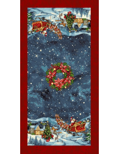 EMILY HOME RUNNER NATALIZIO 45 X 140 CM IN GOBELIN -... 2