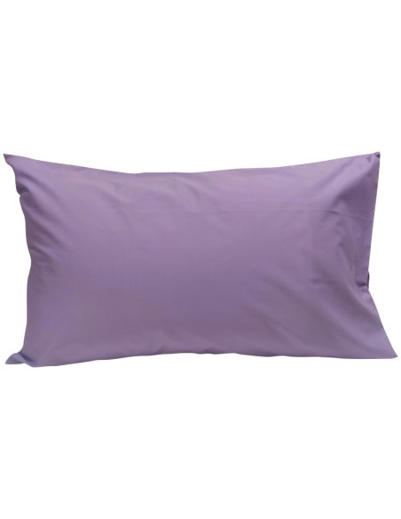 FAZZINI SET 2 FEDERE PER GUANCIALI IN PERCALLE 52 X 82 CM - PLAIN