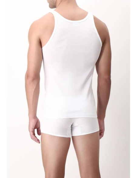 PEROFIL CANOTTA UOMO SPALLA STRETTA IN FILO DI SCOZIA - VEST