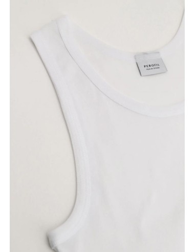 PEROFIL CANOTTA UOMO SPALLA LARGA IN FILO DI...