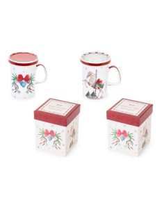 NUVOLE DI STOFFA TAZZA MUG 370 ML CON COPERCHIO - GIOSTRA