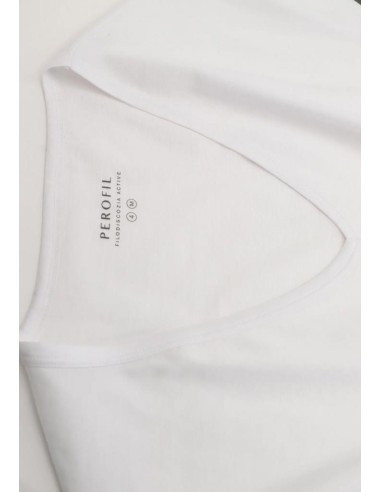 PEROFIL MAGLIETTA UOMO SCOLLO V IN FILO DI...