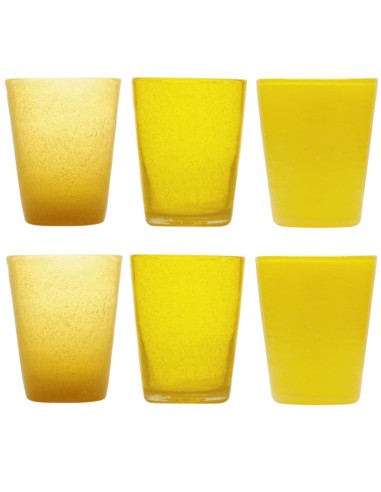 MEMENTO SET 6 BICCHIERI ACQUA 30 CL - SUMMER