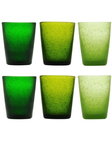 MEMENTO SET 6 BICCHIERI ACQUA 30 CL - GRASS