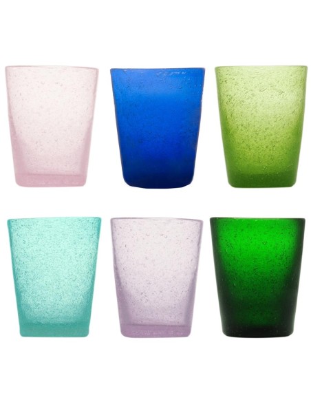 MEMENTO SET 6 BICCHIERI ACQUA 30 CL - MALVA