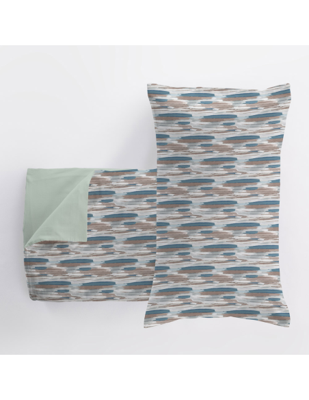 COGAL COMPLETO LENZUOLA 1 PIAZZA IN CALDO COTONE DOUBLE-FACE - 2502