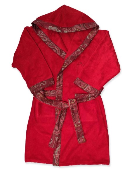 ETRO COMPLETO BAGNO 6 PEZZI IN SPUGNA DI COTONE CON BANDA IN RASO