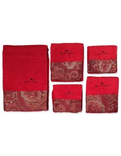 ETRO COMPLETO BAGNO 6 PEZZI IN SPUGNA DI COTONE CON BANDA... 2