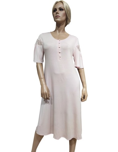 TATA' CAMICIA DA NOTTE DONNA SERAFINO MEZZA...