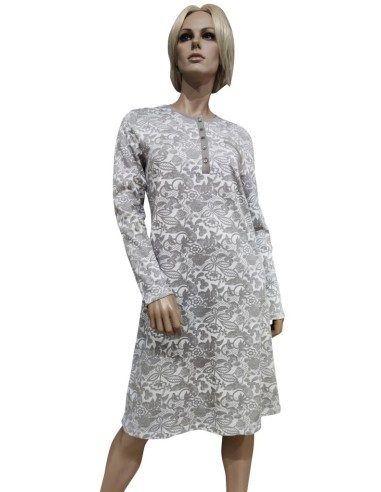QBO CAMICIA DA NOTTE DONNA INVERNALE SERAFINO...