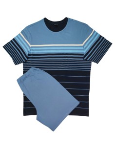 SCHIESSER PIGIAMA UOMO GIROCOLLO, MEZZA MANICA E...