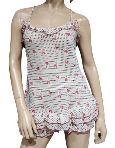 DOLCI CHICCHE BABY DOLL DONNA SPALLA STRETTA E...