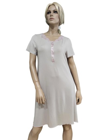 ANNETTE CAMICIA DA NOTTE DONNA A MEZZA MANICA
