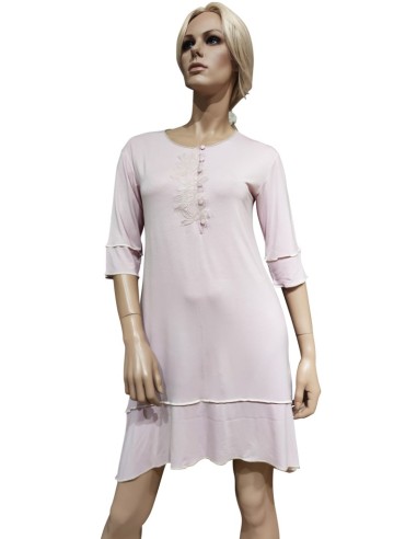 TATA' CAMICIA DA NOTTE DONNA SERAFINO MEZZA...