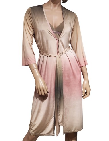 MILLENOTTI COMPLETO LINGERIE DONNA VESTAGLIA E...