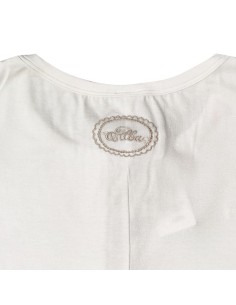 ALBA CAMICIA DA NOTTE DONNA SERAFINO MEZZA MANICA IN VISCOSA 2