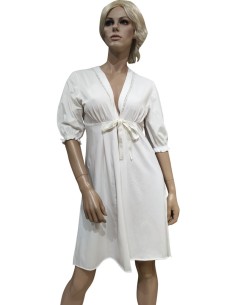 ALBA VESTAGLIA DONNA A MANICA 3/4 IN COTONE JERSEY