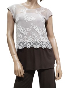 TATÀ PIGIAMA DONNA GIROGOLA, MEZZA MANICA E PANTALONCINO... 2