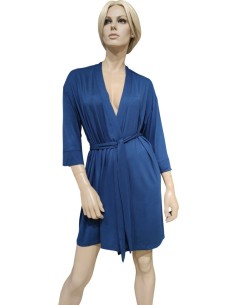 TATA' VESTAGLIA DONNA DA CAMERA A KIMONO IN VISCOSA - MEGAN