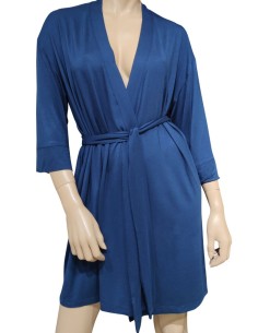 TATA' VESTAGLIA DONNA DA CAMERA A KIMONO IN VISCOSA - MEGAN 2