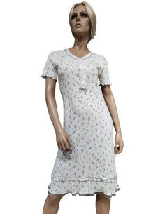 ALBA BARGIACCHI CAMICIA DA NOTTE DONNA A SERAFINO MEZZA...