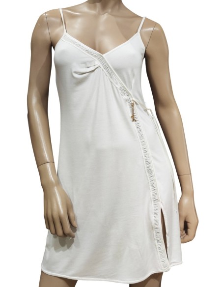 ALBA COMPLETO LINGERIE DA DONNA VESTAGLIA E SOTTOVESTE IN MICROMODAL