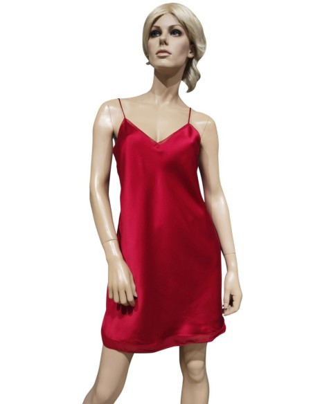 SELITE COMPLETO LINGERIE DONNA VESTAGLIA E SOTTOVESTE 100% SETA - NEWBASIC