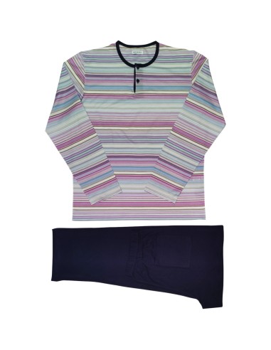 FERRUCCI PIGIAMA UOMO SERAFINO, MANICA LUNGA E...