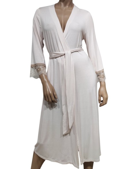 TATA' VESTAGLIA DONNA DA CAMERA KIMONO MANICA 3/4 - VITTORIA