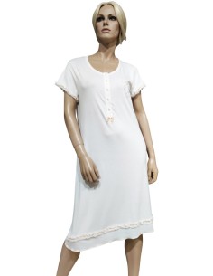 GABRIELLA FETTUCCI CAMICIA DA NOTTE DONNA SERAFINO MEZZA...