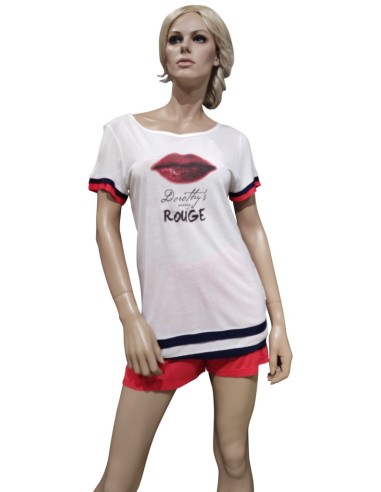 PEPITA PIGIAMA DONNA GIROGOLA MEZZA MANICA E...