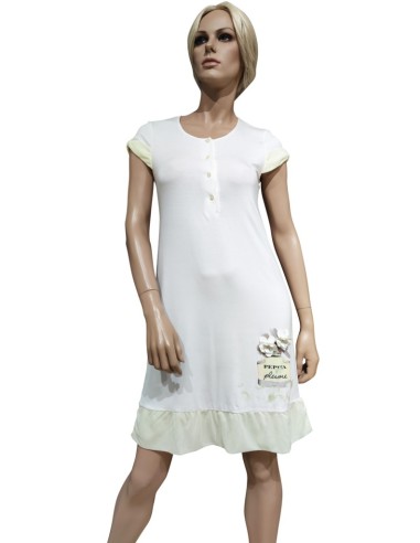 PEPITA CAMICIA DA NOTTE DONNA SERAFINO MEZZA...