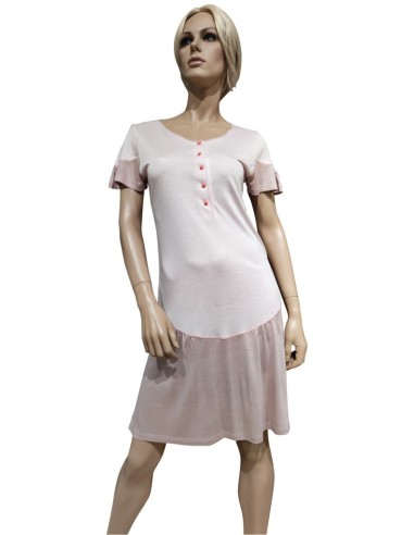 PEPITA CAMICIA DA NOTTE DONNA SERAFINO MEZZA...