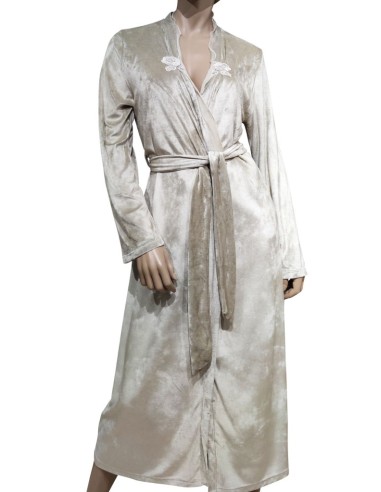 TATÀ VESTAGLIA DONNA IN CINIGLIA A MANICA LUNGA...