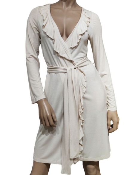 PEPITA VESTAGLIA DONNA A MANICA LUNGA IN VISCOSA - MARZOLINA