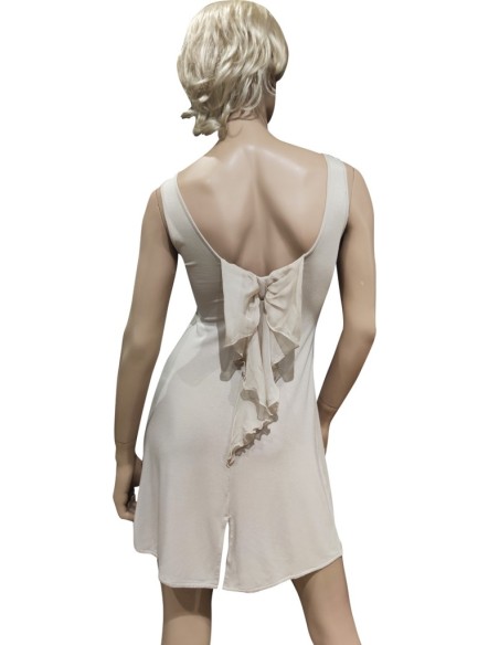 TATÀ COMPLETO LINGERIE VESTAGLIA E SOTTOVESTE IN MICROMODAL - ANTHEA