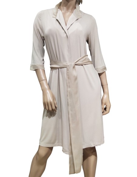 TATÀ COMPLETO LINGERIE VESTAGLIA E SOTTOVESTE IN MICROMODAL - ANTHEA