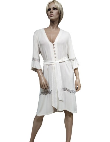 TATÀ VESTAGLIA ABBOTTONATA DA DONNA IN JERSEY,...