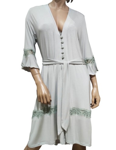 TATÀ COMPLETO LINGERIE DA DONNA VESTAGLIA E...