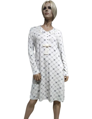 TATA' CAMICIA DA NOTTE DONNA MANICA LUNGA...