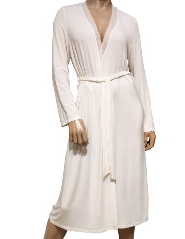 TATA' VESTAGLIA DONNA DA CAMERA MANICA LUNGA IN...