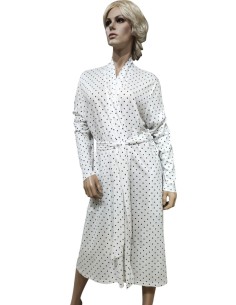 ALBA VESTAGLIA DONNA A KIMONO MANICA LUNGA IN MICROMODAL