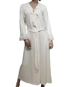 ALBA VESTAGLIA DONNA SCIALLATA A MANICA LUNGA IN VISCOSA 2