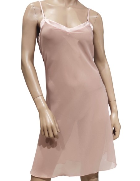 AMALUNA COMPLETO LINGERIE DONNA VESTAGLIA E SOTTOVESTE IN RASO