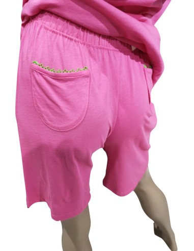 MANAM PIGIAMA DONNA SPALLA STRETTA E PANTALONCINO