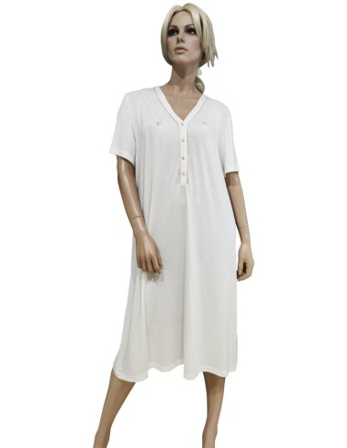 ANNETTE CAMICIA DA NOTTE DONNA A MEZZA MANICA