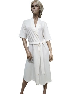 ALBA VESTAGLIA DONNA SCIALLATA MEZZA MANICA IN PIQUET