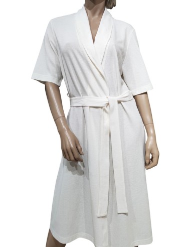 ALBA VESTAGLIA DONNA SCIALLATA MEZZA MANICA IN...