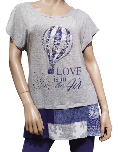 PEPITA PIGIAMA DONNA GIROGOLA MEZZA MANICA E...